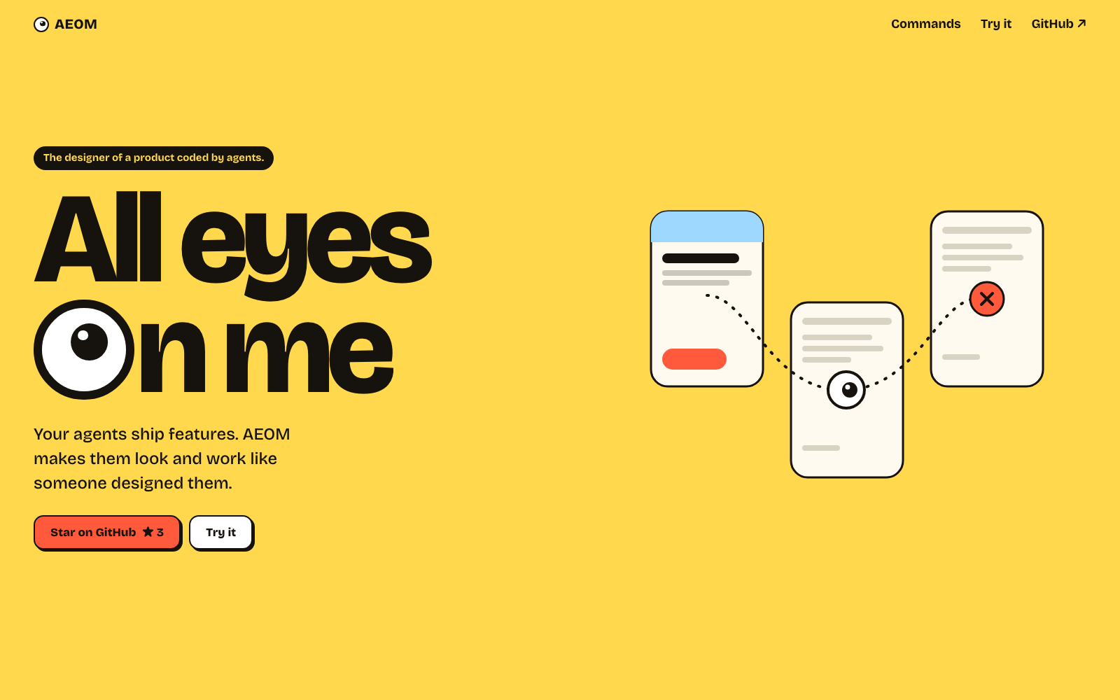AEOM homepage